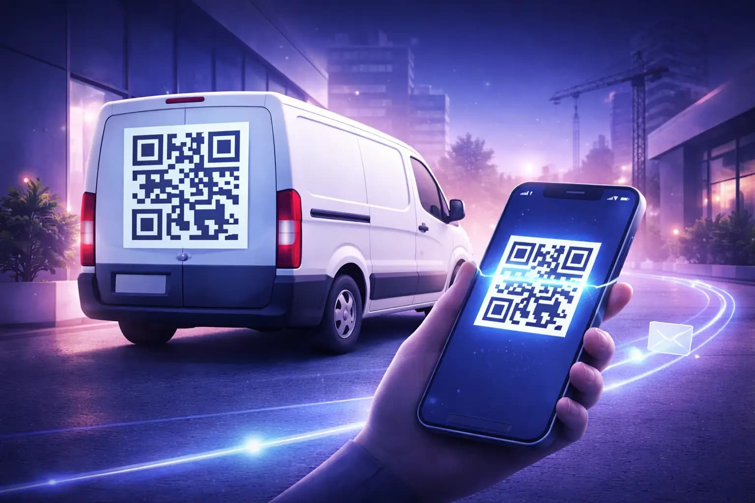 QR Code on Your Work Van: How to Attract New Customers Automatically
